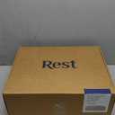 REST Evercool Cooling Comforter, King/Cali King, Blanket for Hot Sleepers, All Season Bedding to Keep Cool for Night Sweats, Breathable Lightweight Blanket, 106x90 Inches, Snow Ivory