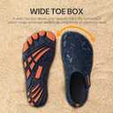 SEEKWAY Barefoot Water Shoes for Kids - Wide Toe Box and Quick-Dry Sand Shoes Toddler for Hiking Swim Beach Pool Kayak Sport Accessories, Camping Essentials Non-Slip for Boys Girls Sizes, 26