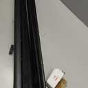 Cordless Light Filtering Mini Blind - 36 Inch Width, 64 Inch Length, 1" Slat Size - Black - Cordless GII Morningstar Horizontal Windows Blinds for Interior by Achim Home Decor