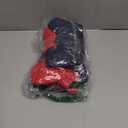 Syhood 2 Pieces Dog Jacket 2 Layers Fleece Lined Dog Jacket Warm Soft Windproof Small Pet Coat for Winter Cold Weather(L,Navy,Red)