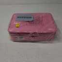 Relavel Makeup Case Large Makeup Bag Professional Train Case Travel Cosmetic Organizer Brush Holder Waterproof Makeup Artist Storage Box, 3 Layer Large Capacity, with Adjustable Strap, Rose Pink