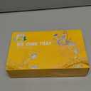 WIBIMEN Mini Ice Cube Trays, 0.55 Tiny Pebble Ice for Iced Coffee & Cocktails, Fast Chill, Easy Twist Release, Stackable with Lid & Storage Bin (2 Pack, Blue)