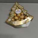 Ferrero Rocher, 12 Count, Premium Gourmet Milk Chocolate Hazelnut, Luxury Chocolate Holiday Gift, Individually Wrapped, 5.3 Oz