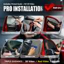 Vepagoo Ceramic Car Window Tint Film 1% VLT, 20" x10FT