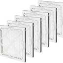 Amazon Basics MERV 5 AC Furnace Air Filter, 12x12x1 inches, 6-Pack (Actual size: 11.75" x 11.75" x 0.75")