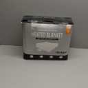 Heated Blanket Electric Blanket Queen - Fast Heating Blanket Throw Dual Control Double Sided Sherpa with 6 Heating Levels & 1-10 Hours Auto Off, Mashine Washable, 84 x 90 Inches, Grey