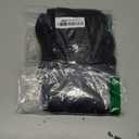 LINGXIYA Soft Stretch Plush Armrest Cover, Spandex Armrest Covers for Chairs/Sofas, Couch Arm Cover, Furniture Protector Armchair Slipcovers for Recliner, Set of 2 (Black)