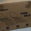 Nilight Floor Mats for Tesla Model S & Plaid 2021 2022 2023 2024 2025 All Weather Custom Fit Heavy Duty Floor Liners