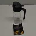 Oil Dispenser for Kitchen, 2 in 1 Olive Oil Sprayer, Olive Oil Dispenser Spray Bottle with Brush, Oil Sprayer for Cooking for Air Fryer, Barbecue, Salad 16oz/470ml (Black)