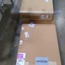 Prepac HangUps Large Storage Cabinet - Immaculate Light Gray 36" Cabinet with Storage Shelves and Doors; Ideal for Bin and General Storage Solutions