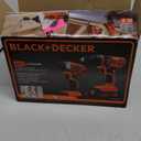 Black & Decker 20V MAX Drill/Driver Impact Combo Kit with BLACK+DECKER WM425-A Portable Project Center and Vise