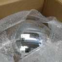 16" Disco Ball with Motor and Light 6-12RPM Rotator and RGB Spotlight for Party DJ Bands Dance Club Bar Wedding Event Studio Holiday Decor