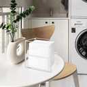 Watpot Dryer Sheet Holder Box, Acrylic Laundry Sheets Container, Dryer Sheets Storage Dispenser for Laundry Room
