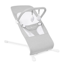 Baby Delight Highland Baby Bouncer | Infant | 0 – 6 Months | 3-Position Recline | Pebble Grey