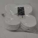 Juvale Foam Circles for Crafts - 6 Inch Round Cake Dummy Discs for DIY Projects (1 Inch Thick, White) 12 Pack