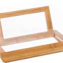 Lipper International 8815 Bamboo Wood and Acrylic Cookbook Holder, 12-1/2" x 9-1/4" x 6-3/4"