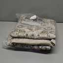 Tortania Area Rug 3x10 Runner Rugs - Washable Vintage Oriental Farmhouse Thin Indoor Carpet for Living Room Bedroom Hallway Entryway Kitchen Under Dining Table Home Office - Brown Blue