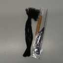 DAIXI 0.2cm & 0.4cm & 0.6cm & 0.8cm Thickness 8 Inch 10 Strands 100% Real Human Hair Dreadlock Extensions for Man/Women Permanent Loc Extensions Bundles Can Be Dyed Bleached Curled and Twisted