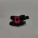 BARKBAY Dog Harness No Pull 3 Buckles for Small Dogs - Adjustable, Reflective, Comfortable, No Choke, Heavy-Duty - Perfect for Outdoor Training, Walking, and Hiking - Strong & Durable - S & Pink