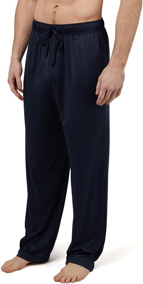 32 Degrees Men's Cool Classic Sleep Pant | Anti-Odor | 4-Way Stretch | Moisture Wicking (Large, Navy)