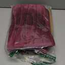 Buganda Memory Foam Bathroom Rug Mat 24x16, Extra Soft and Absorbent Bath Mats, Non-Slip and Machine Washable Bath Rugs for Bathroom Floor,Tub and Shower, Burgundy