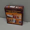 DIY Book Nook Kit Miniature Wedding Clothes House 3D Wooden Puzzle with LED Lights Bookshelf Lnsert Decor Bookend Dollhouse Kit Crafts for Adults