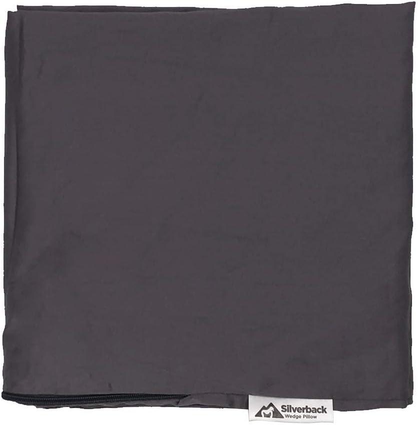 Silverback Wedge Pillow Case 27x26 Inc,  7.5" Wedge Pillow Cover 100% Egyptian Cotton Replacement Pillow Case