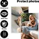 Rainmae 25 Pack 6" x 9" Jumbo Card Sleeves, Rigid Photocard Protectors for Oversized Trading Cards Sheet Protectors, Paper Sleeves Jumbo Sports Cards Sleeves Hard Plastic Document Holder Protector