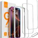 Clear Case and Screen Protector (3 Pack) for iPhone 16 Pro Max 6.9", Military-Grade Drop Protection, Shockproof