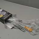 4 Pcs Cooking Utensils Set, Stainless Steel Kitchen Utensils, Heat Resistant Metal Kitchen Tools Include Solid & Slotted Turner Wok Spatula, Serving Spoon, Ergonomic Handle, Easy to Clean, Silver