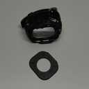 ULTIMAL Rugged Case with Band for Apple Watch 49mm,Compatible with Apple Watch Ultra 3/2/1, Military Grade Shockproof Bumper Cover for iWatch Tactical Band Men (Black, 49mm)