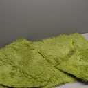 Bathroom Rugs Sets 3 Piece Thick Fluffy Soft Bathroom Rugs and U-Shaped Toilet Mat Washable Absorbent Floor Mat Dark Green (18" x 20"+20" x 32"+16" x 20")