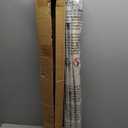 UNISHADES no Drill Cordless Roman Shades for Windows, 33" W 64" H - Light Filtering - Linen - Beige