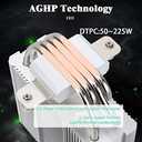 Thermalright Assassin X120 Refined SE CPU Air Cooler, 4 Heat Pipes, TL-C12C PWM Fan, Aluminium Heatsink Cover, AGHP Technology, for AMD AM4/AM5/Intel LGA 1150/1151/1155/1200/1700/1851(AX120 R SE)
