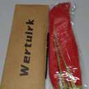 Red Pampas Grass Decor - 30 Pcs 24 Inch Short Artificial Pampas Grass Decor, Fake Pompas Floral For Vase Filler, Wedding Flower Arrangement, Party And Home Decor (Red)