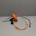 Drain Snake Auger 33 Feet, Plumbing Snake Drain Hair Clog Removal Tool, Heavy Duty Toilet Snake Auger, Sink Unclogger Drain Cleaner Tool for Bathroom Kitchen Tub Shower Drain Clog Remover with Gloves