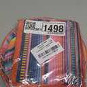 100PCS Mexican Serape Fiesta Plates and Napkins Party Supplies Mayo Day of The Dead Tableware Set Decor Favors for Mexico Taco Colorful Stripes Dia De Los Muertos Decor Serves 25