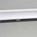 CALYX INTERIORS Room Darkening Vinyl Mini Blinds, Cordless, 1" Slat, 22.5" W x 36" H, White. Inside Mount in Windows 22.75 in. and Greater; Indoor Window Shades