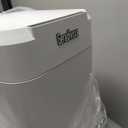 4.5 Gallon Smart Self-Sealing & Self-Changing Trash Can, 17L Automatic Motion Sensor Garbage Bin with Lid, Touchless Electric Wastebasket for Bathroom, Bedroom, and Office - White