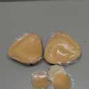 Double Sided Sticky Bra Push Up, Invisible Bra Pad Inserts for Large Breasts, Adhesive Bra for Bikini Swimsuit (Beige, Medium)