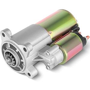 GDSMOTU New Starter Replacement for Ford F-150 5.4L 1999-2010, F-350 Super Duty 6.2L 2011-2013, F-150 5.0L 2011-2013 - 1.4kW/12 Volt
