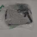 JOEJOY Deluxe Dog Booster Seat with Sturdy Metal Frame and Safety Leash for Small Pets up to 20 lbs - Portable Puppy Dog Car Seat with Thick Cushion and Storage Pockets for Small Dogs (Grey)