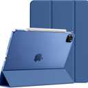 JETech Case for iPad Pro 11-Inch, 2022/2021/2020/2018 Model (4th/3rd/2nd/1st Generation), Compatible with Pencil, Cover Auto Wake/Sleep (Navy)