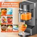 Slushie Machine for Home, Ice Cream Maker, 30OZ Capacity, Gray