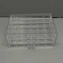 Acrylic Earring Storage Box Jewelry Organizer for Personal and Commercial Use Transparent Display Case with Sealed Design to Protect Accessories Space-saving Compact Jewelry