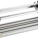 GEARFLAG Manual RV Step Folding Aluminum Entry Step with Anti-Slip Surface, 440 lbs Capacity for Camper, Trailer, Motorhome