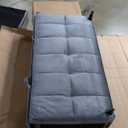 3 in 1 Convertible Sleeper Sofa Bed, Pull Out Couch with Adjustable Backrest Storage Side Pocket and Pillows, Loveseat Futon Couches for Small-Space Spartment Office, Grey