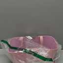 Wonderjune Empty Gifts Baskets Gift Basket with Leather Gift Bags Ribbons Greeting Cards Empty Baskets with Handles for Easter Lover Birthday Shower Favor Wrapping(Pink,Large) (2 count (Pack of 1))