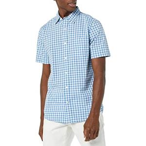 Amazon Essentials Men's Slim-Fit Short-Sleeve Poplin Shirt. Size XXL