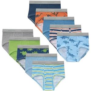 Hanes Boys' Brief Underwear, Cotton Underwear for Boys, No Ride-Up Briefs, 6 and 10 Packs 4T